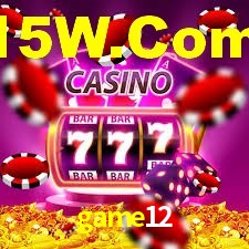 game12: Jogos de Caça-Níqueis-Altas Recompensas, Roleta-Velocidade, Blackjack-Desafios Máximos